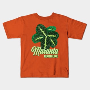 Maranta Lemon Lime Kids T-Shirt